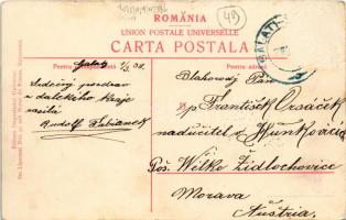 1908 Galati, Galatz; Vederea Panoramica spre docuri (Rb)