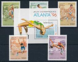 1995 Nyári olimpia, Atlanta sor + blokk Mi 1455-1459 + Mi 153