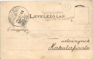 1902 Székelyudvarhely, Odorheiu Secuiesc; Gyertyánffy Gábor kiadása (Rb)