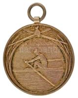 1904. "Szeged 1904. VI/26" kétoldalas jelzett Ag evezős díjérem füllel, "SGA" gy...