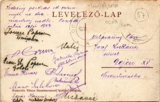 1924 Désakna, Ocna Dejului; M. kir. sóbánya ellenőri lakása. Moskovitz Vilmos kiadása / house of the...