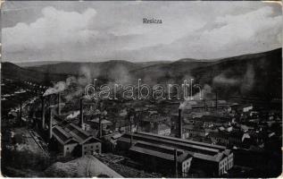 1906 Resicabánya, Resicza, Resita; vasgyár. Braumüller L. kiadása / iron works, factory (EK)