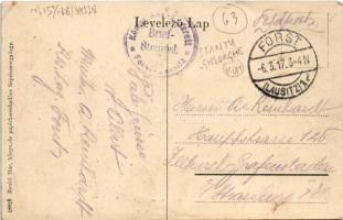 1917 Sepsiszentgyörgy, Sfantu Gheorghe; Székely szövőgyár. Benkő Mór kiadása / weaving factory (EK)