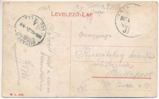 1908 Zirc, Vasútállomás, pályaudvar. W.L. 2789. (Rb)