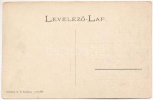 Késmárk, Kezmarok; Wein-gyár (Wein Károly és Társai szövőgyár). Schmidt R. C. kiadása / weaving fact...