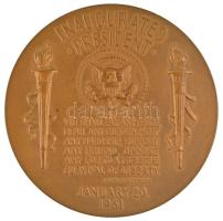 Amerikai Egyesült Államok DN "John F. Kennedy" bronz emlékérem "United States Mint - ...