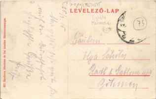 1915 Máramarossziget, Sighetu Marmatiei; Lónyai János utca. Kaufman Ábrahám és fiai kiadása / street