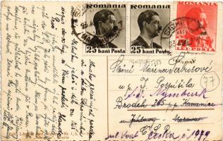 1937 Máramarossziget, Sighetu Marmatiei; Vedere generala, Liceul de fete, parcul, palatul cultural A...