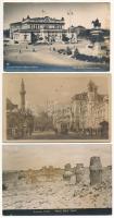 5 db RÉGI bolgár város képeslap / 5 pre-1945 Bulgarian town-view postcards