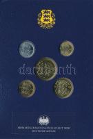 Észtország 1994-2004. 10s-5K (5xklf) forgalmi összeállítás + "Észtország / Európa" jelzett...