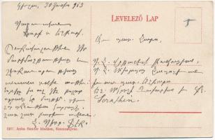 1913 Kérő-fürdő, Baita (Kolozs, Cluj); Fürdő vendéglő, Gyógyfürdő. Anka Sándor kiadása / spa, restau...