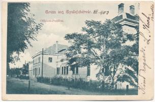 1903 Gyulafehérvár, Alba Iulia; Officiers-Pavillon / Tiszti pavilon / officers&#039; pavilion (EK)