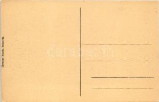 Temesvár, Timisoara; Küttl tér, villamos. Uhrmann Henrik kiadása / square, tram (képeslapfüzetből / ...