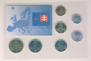 Szlovákia 1994-2001. 10h-10K 7klf db, kereskedői szettben T:1