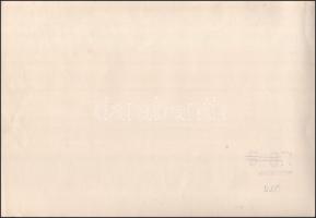 Kass János (1927-2010): Kékszakállú herceg vára. Szitanyomat, papír, jelzett, számozott (51/100). Há...