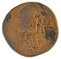 Római Birodalom / Róma / Hadrianus 117-138. Sestertius bronz (27,05g) T:F Roman Empire / Rome / Hadr...
