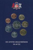 Lettország 1992-2003. 1s - 2L (8xklf) forgalmi összeállítás + "Lettország - Riga 2004. / Európa...