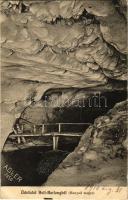 1910 Petrozsény, Petrosany, Petrosani; Boli barlang. Adler fényirda Szászváros 2650. / Pestera Bolii / Bolia cave, interior (EK)