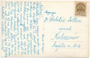 1941 Korond, Corund; Aragonit bánya / aragonite mine. photo (fl)