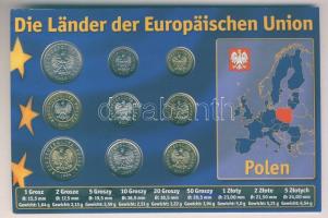 Lengyelország 1992-2006. 1Gr-5Zl 9klf db, kereskedői szettben T:1