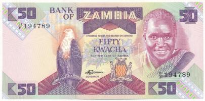 Zambia 1986-1988. 50K 51F 194789 T:AU Zambia 1986-1988. 50 Kwacha 51F 194789 C:AU  Krause P#28