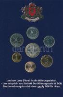 Bulgária 1999-2002. 1s-1L (7xklf) forgalmi összeállítás "Európa" dísztokban T:UNC
Bulgari...