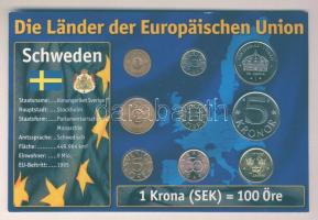 Svédország 1971-2004. 1ö-10K 9klf db, kereskedői szettben T:1