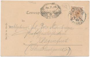 1898 (Vorläufer) Maribor, Marburg a.d. Drau; Gambrinushalle. Heinrich Krapek / beer hall (EK)