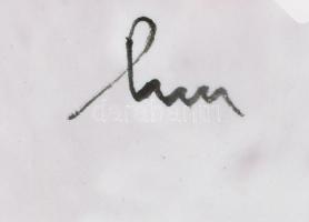 Horváth Magdolna (1929 - ): Dísztál. Jelzett, hibátlan, d: 31,5 cm