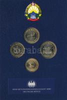 Macedónia 1993-2001. 50d-5D (4xklf) forgalmi összeállítás "Európa" dísztokban T:UNC 
Mace...