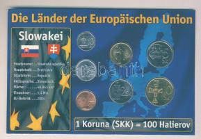 Szlovákia 1993-2003. 10h-10K 7klf db, kereskedői szettben T:1