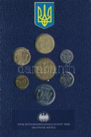 Ukrajna 1992-2005. 1k-1H (7xklf) forgalmi összeállítás "Európa" dísztokban T:UNC kis patin...