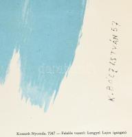 1957 Ajándékozzon könyvet, plakát, hajtva, Bócz István grafikája, hajtásnyomokkal, 82×57 cm