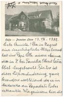 1932 Celje, Cilli; Pension Lisce / hotel (EK)