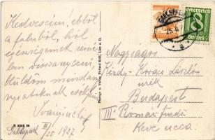 1927 Gallspach, Pension Sonnenhof - Kézdi-Kovács László festőművésznek címzett levél (EK)