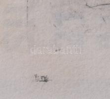 Edvard Munch (1863-1944): Tájkép (Landschaft). Rézkarc, papír, jelzés nélkül. Megjelent: Hermann Str...