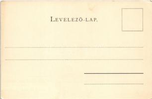 Budapest, Lánchíd + "1849-1899. november 20-án. A Lánczhíd 50 éves Jubilaeuma" (EK)