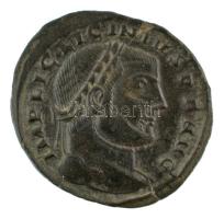 Római Birodalom / Siscia / I. Licinius 309-311. Follis (6,11g) T:AU Roman Empire / Siscia / Licinius I 309-311. Follis "IMP LIC LICINIVS PF AVG / GENIO AV-GVSTI - crescent - SIS" (6,11g) C:AU RIC VI 198b