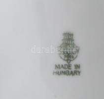 1940 Zsolnay kulacs, népmese motívummal, oldalán "Buék 1940 Transformátor olaj-minta" feli...