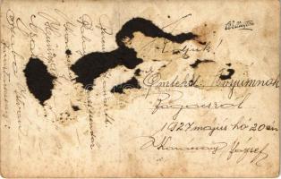 Katonák kerékpárral verseny előtt / K.u.K. military, soldiers with bicycles before the race. photo (...