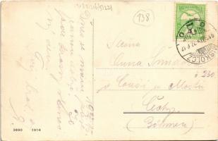 1915 Miskolc, Széchenyi utca, Abbazia, fogorvos, üzletek (EB)