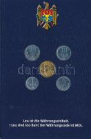 Moldova 2000-2004. 1b-50b (5xklf) forgalmi összeállítás "Európa" dísztokban T:UNC 
Moldov...