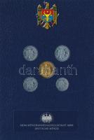 Moldova 2000-2004. 1b-50b (5xklf) forgalmi összeállítás "Európa" dísztokban T:UNC 
Moldov...