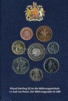 Nagy-Britannia 1998-2006. 1p-2P (8xklf) forgalmi összeállítás "Európa" dísztokban T:UNC a ...