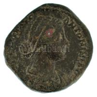 Római Birodalom / Róma / Lucilla 164-182. Sestertius bronz (23,40g) T:F / Roman Empire / Rome / Lucilla 164-182. Sestertius bronze [LVCI]LLAE AVG ANTONINI [AVG F] / VESTA S-C (23,40g) C:F RIC III 1779