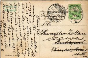 1913 Csejte, Csejthe, Cachtice; Cachticky hrad / Schloss Ruine Cseyte / Báthory Erzsébet vára. Gipsz...