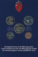 Norvégia 2005. 50ö-20Kr (5xklf) forgalmi összeállítás "Európa" dísztokban T:UNC 
Norway 2...