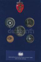 Norvégia 2005. 50ö-20Kr (5xklf) forgalmi összeállítás "Európa" dísztokban T:UNC 
Norway 2...