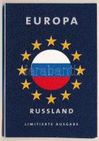 Oroszország 1998-2004. 1k-5R (7xklf) forgalmi összeállítás Európa dísztokban T:UNC kis patina Russia 1998-2004. 1 Kopek - 5 Rubles (7xdiff) coin set in Europa decorative case C:UNC small patina