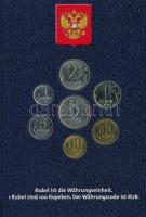 Oroszország 1998-2004. 1k-5R (7xklf) forgalmi összeállítás "Európa" dísztokban T:UNC kis p...